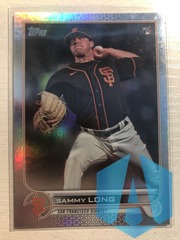 2022 Topps Rainbow Foil Parallel Sammy Long #308 Giants RC
